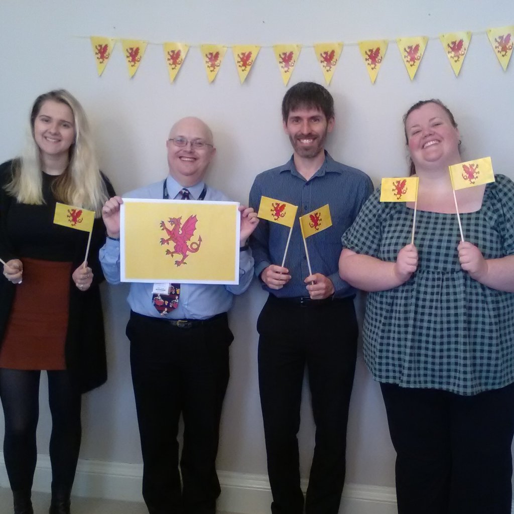 Here I am celebrating Somerset Day with my colleagues. #somersetday #somersetday2023