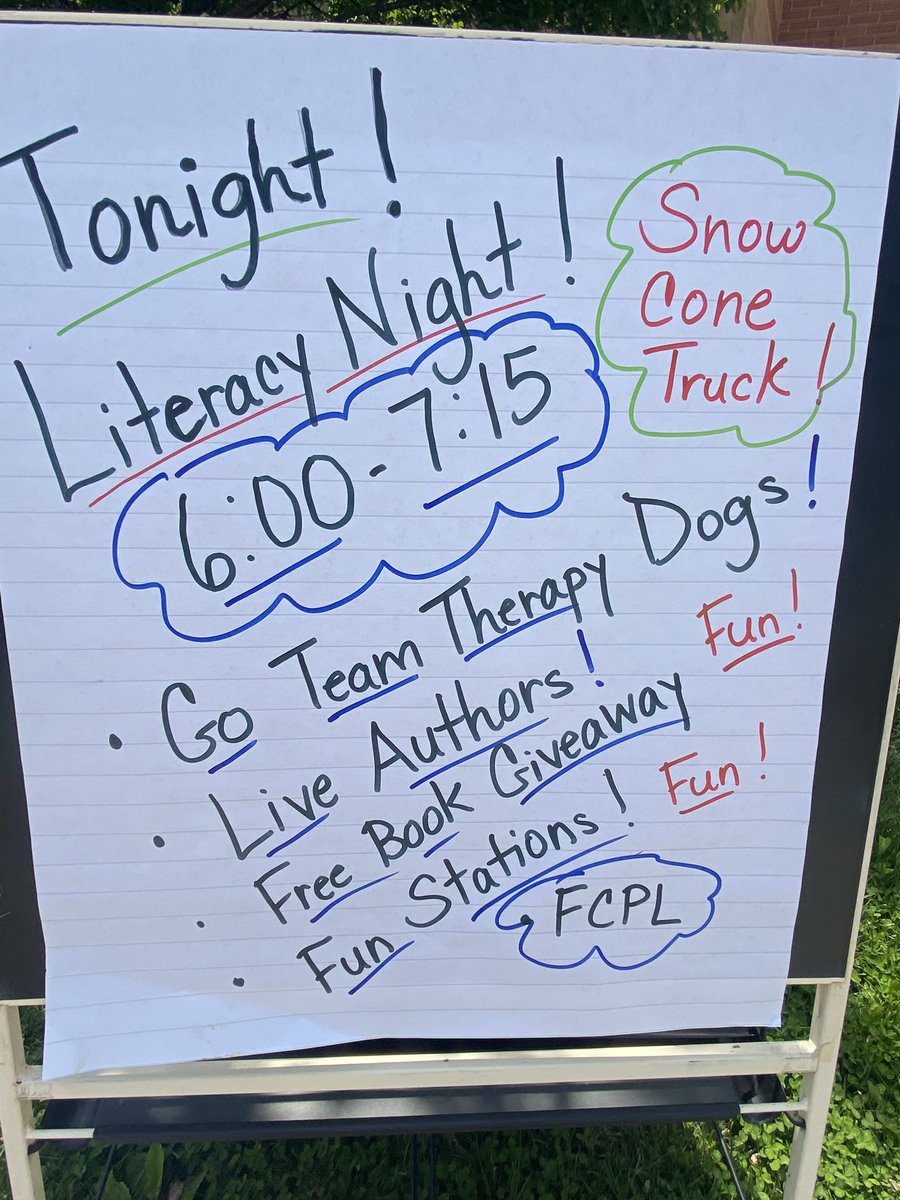 Tuscarora Elementary School Literacy Night!!!!!! 📖📚📖📚📖