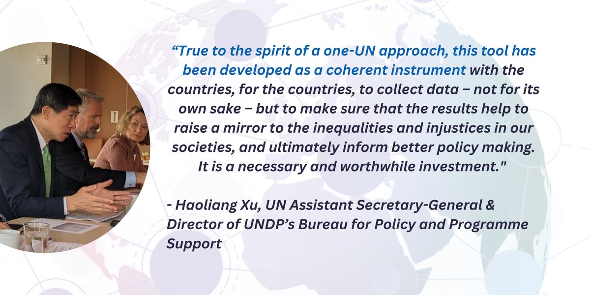 At today’s decisive breakfast brief, UNDP Assistant Secretary-General Haoliang Xu pointed out the unique importance of investing in the SDG16 Survey Initiative to close the data gap to achieve Peaceful, Just and Inclusive Societies.🌐

Read more here: bit.ly/42O9oe4💡