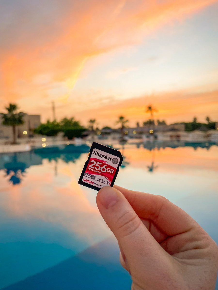 Beautiful Sunset tonight in Saudi Arabia
 @kingstontech 🌅

kingston.com/en/memory-card…

#KingstonIsWithYou