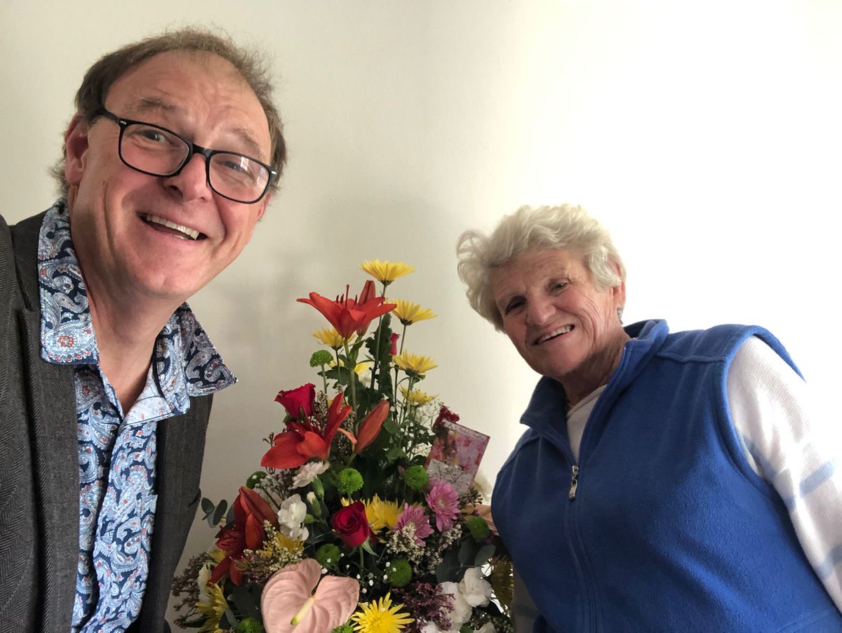 #CuringCTCancerKids Paddy Hartley on her 80th birthday. Lucky to celebrate with this legend. ✨