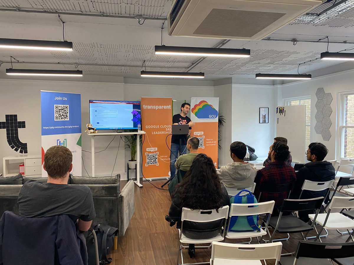 gdg_london's tweet photo. And we are off with the 2 hour Supercharge Firebase with Extensions Workshop by @mhadaily 

#AI #Firebase #Flutter #FirebaseExtensions https://t.co/wEYSG5s4Mn