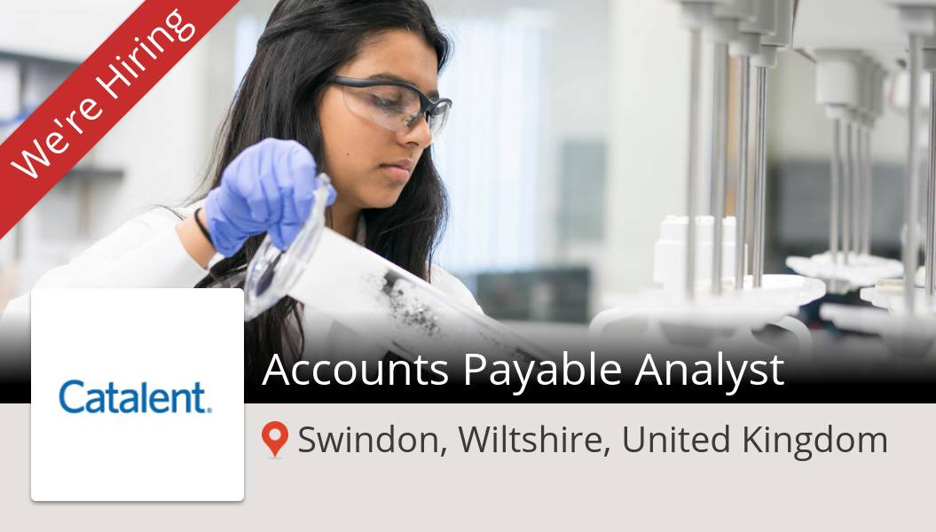 aSandraKennelly's tweet photo. #Accounts Payable #Analyst needed in #Swindon at #Catalent. Apply now! #job https://t.co/fn4qGTyiue https://t.co/lgZ0UnySfg