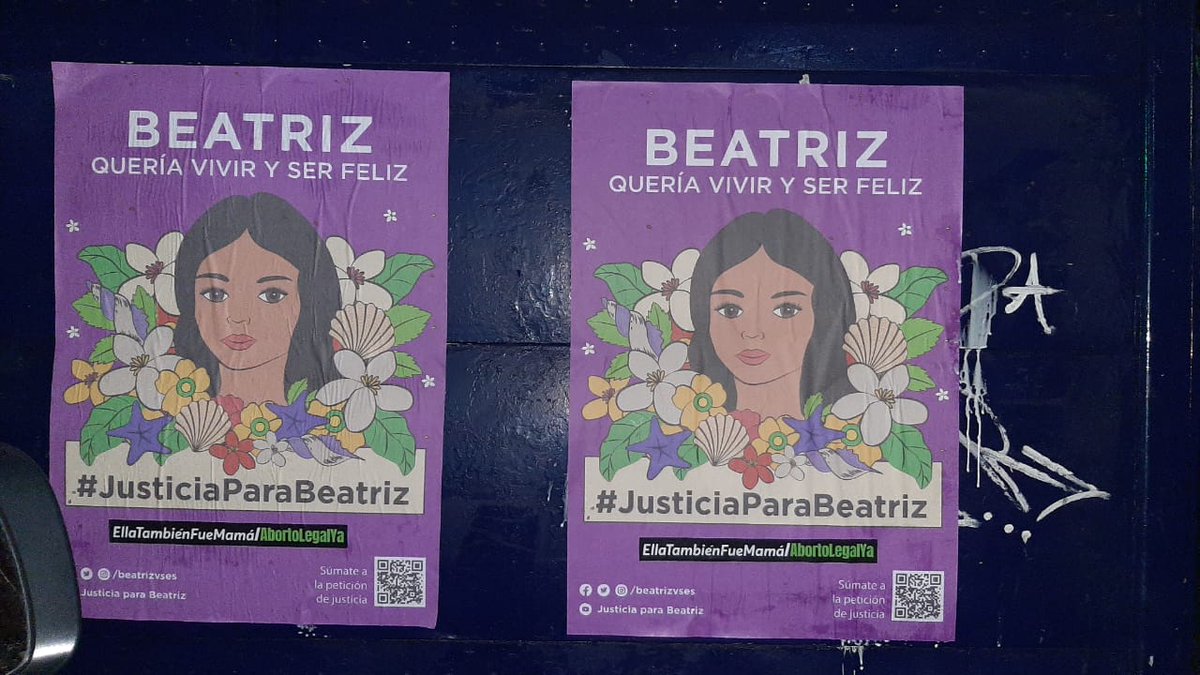 #BeatrizQueríaVivir 💜 para ejercer su maternidad plenamente, para cuidar a su hijo y verlo crecer.

Ella también fue mamá. #10Mayo

👉Más info: justiciaparabeatriz.org