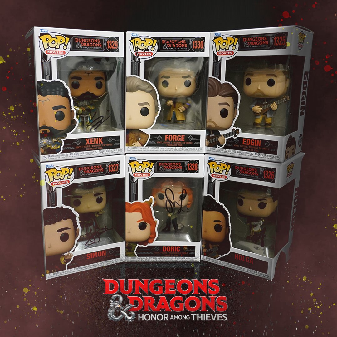 zavvi's tweet image. 🎉 GIVEAWAY ALERT 🎉

Win a set of SIGNED Funko Pops from Dungeons &amp;amp; Dragons Honor Among Thieves! 🤩

To enter for your chance to win:
1️⃣ Like this post
2️⃣ Follow our page
3️⃣ Tag a friend in the comments who loves Dungeons &amp;amp; Dragons!

Closes 25/05, 18+, Int entries welcome!⁣