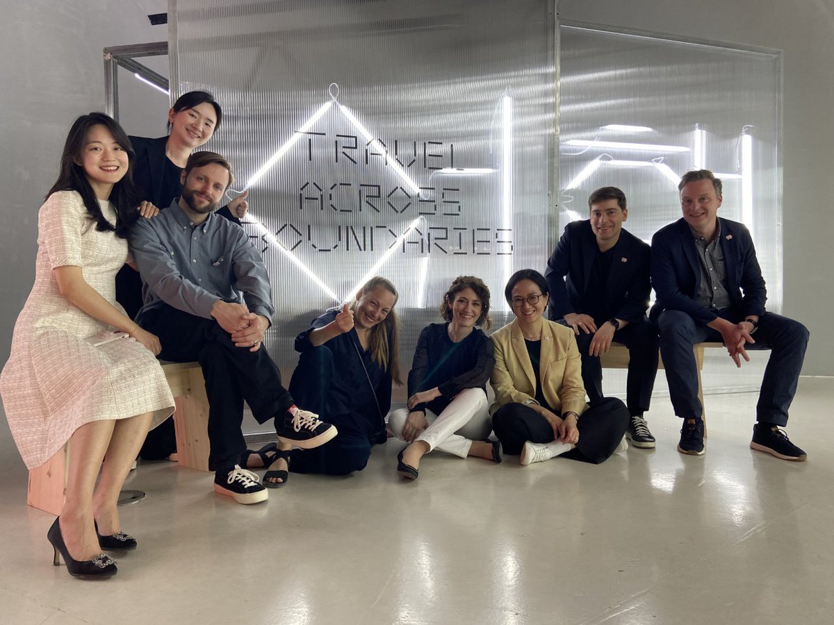 We thank @DIZH_ZH and <a href="/MercatorCH/">Stiftung Mercator Schweiz</a> for making Triggered by Motion possible and <a href="/impactacoustic_/">Impact Acoustic</a> for their great support. A big thanks also goes to the great exhibition team behind TRAVEL ACROSS BOUNDARIES 💙 <a href="/Swiss_STO_Korea/">S&T Office Seoul</a> <a href="/swissnexNetwork/">Swissnex</a>