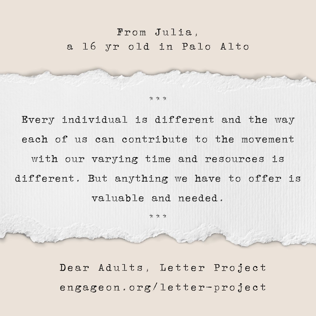 engageOnUp's tweet photo. Adults need to listen to the next generation. Read letters from Palo Alto teens, https://t.co/VL5d2jpCda https://t.co/P0sIn4KA0X