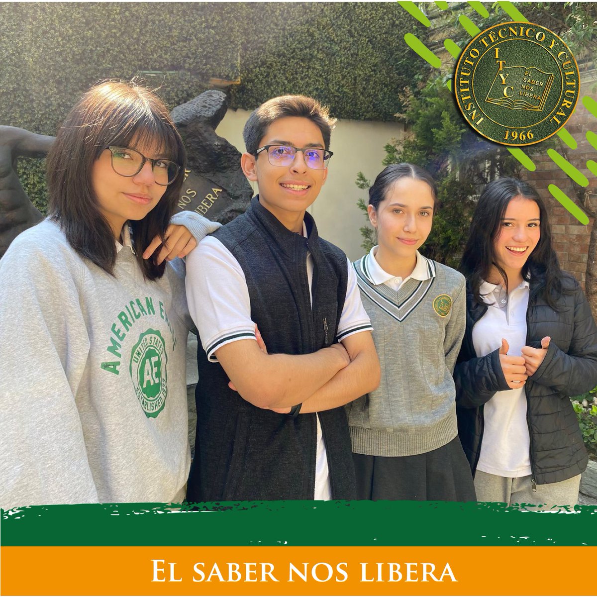 ityc_oficial's tweet photo. Cuatro de nuestros alumnos de secundaria se posicionan en el primer lugar de la 7a Olimpiada Mexicana de Matemáticas de Educación Básica, y pasan a la quinta etapa del concurso.
#OrgulloITYC #SomosITYC #ComunidadITYC #CDMX #CiudadDeMéxico #FelizJueves #BachilleratoITYC https://t.co/ZYWGLVixum