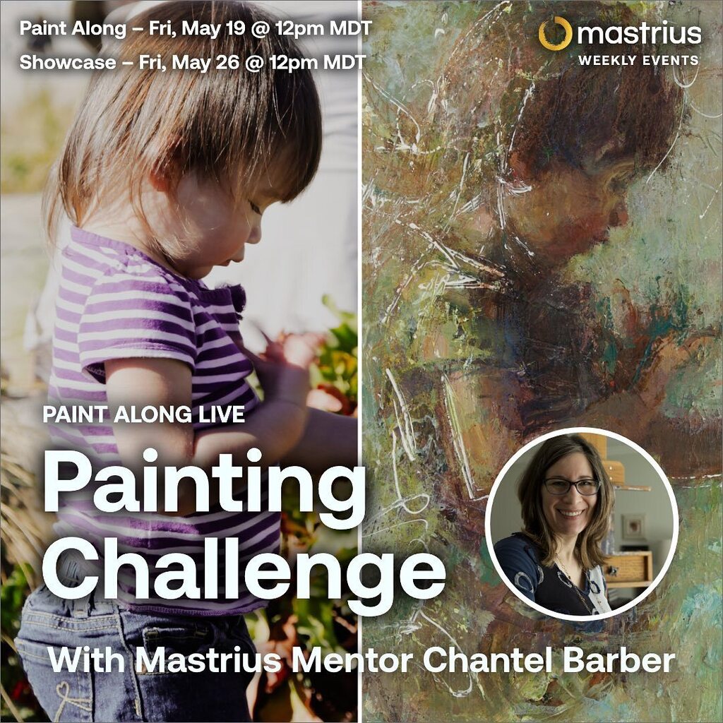 🎨 PAINTING CHALLENGE! 🎨

We are SO excited to be joined by #mastriusmentor CHANTEL BARBER for May's Mastrius Painting Challenge!

Next Friday, May 19th, @fineartofchantel will be joining us on ZOOM for a LIVE paint along/painting challenge!

🖌 Bring … instagr.am/p/CsG-EDqu7mD/