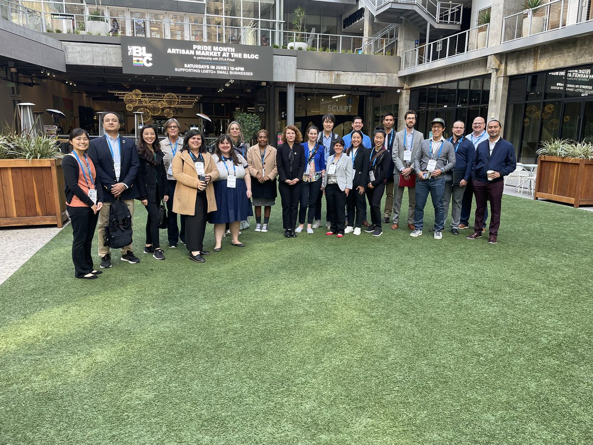 A huge mahalo (thanks) to <a href="/caltransdist7/">Caltrans District 7</a>’s Serena Liu, <a href="/la_dotd/">Louisiana DOTD</a>’s Charlie Ho, and LA Metro’s @heather4all and Andrew Kao for an eye opening walking tour of the innovative active transportation projects in DTLA, as the start  of #TheCLC.