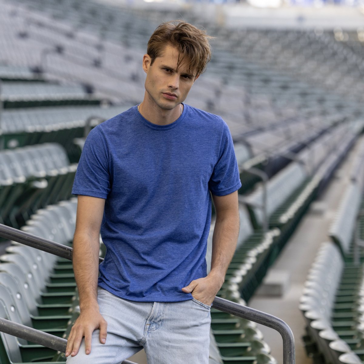 NextLevelTees's tweet image. Summer music festivals are just getting started...stand out from the crowd!  t&apos;s easy-breezy to achieve next level sublimation printing results with our 6200 Unisex Festival T-shirt.  💙 The perfect blend: 65% Poly/35% combed ring-spun cotton.  #nextlevelapparel #nla #festival