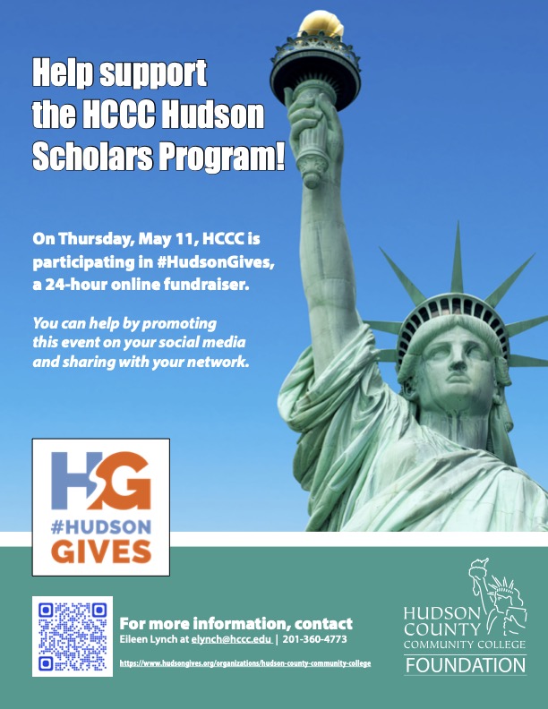 HudsonCCC's tweet photo. This #HudsonGives Day, make a student’s life a little easier. Donate to HCCC’s Hudson Scholars Program and help a hard-working student achieve their goal. https://t.co/Ur4X5oqk1u
#HCCCFoundation #HudsonIsHome #DonateToday #MakeADifference #SupportHCCCStudents https://t.co/IQCSUPFah4