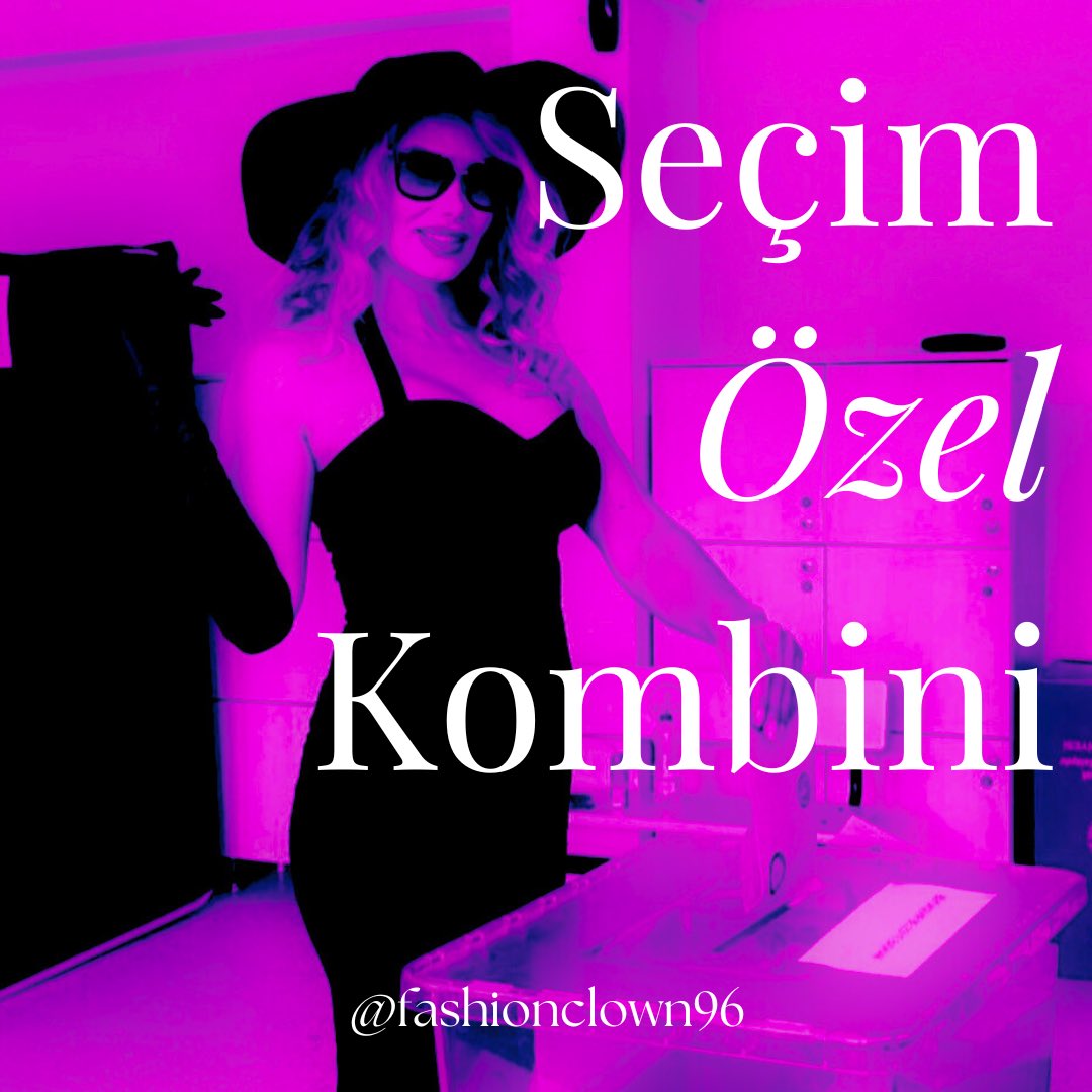 combocan's tweet photo. sizler için seçim gününe yaraşır ikonik lookları derledim… tercihiniz için mentionlarda buluşalım https://t.co/x1pk47styG