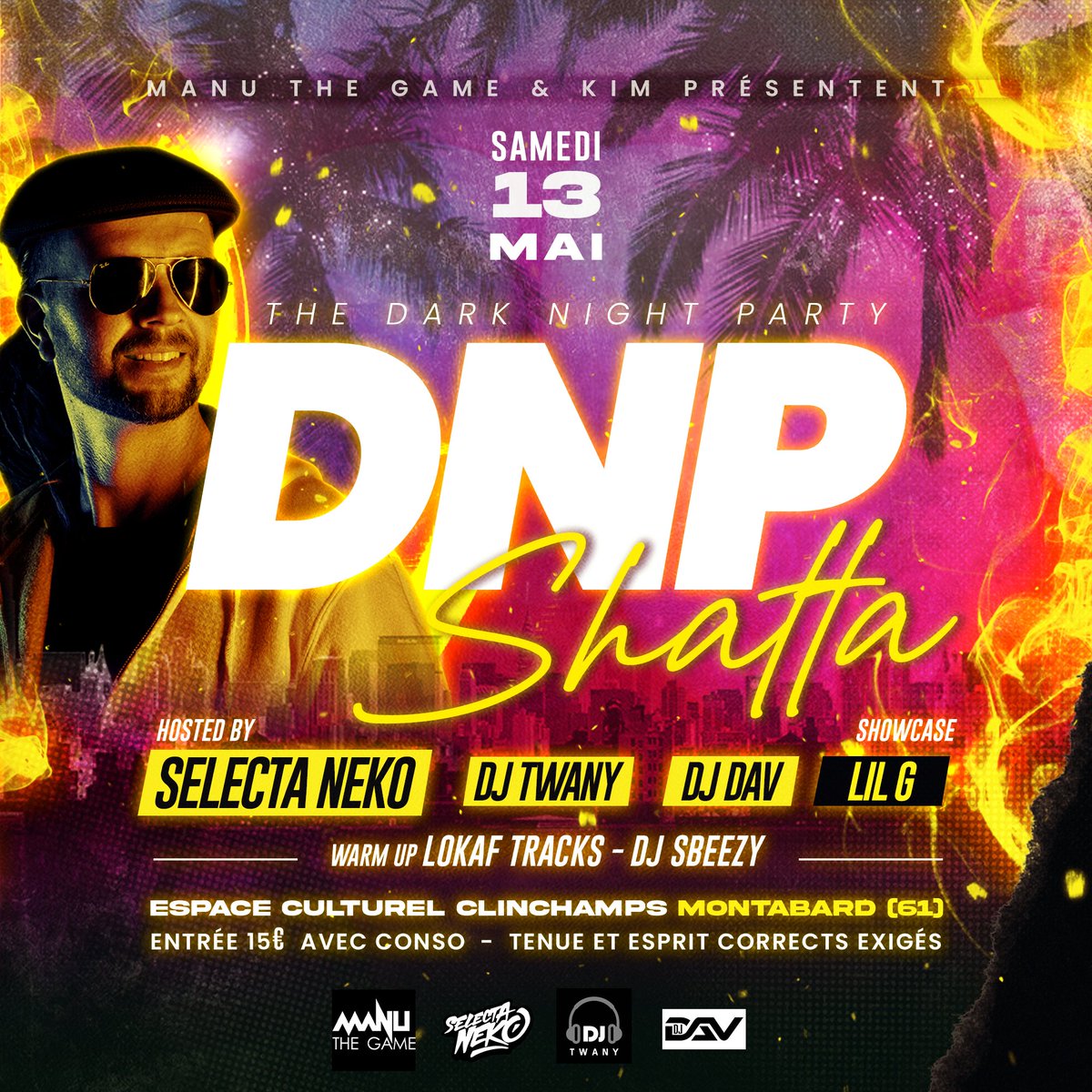 selectaneko's tweet photo. Samedi soir on se voit à la #DNP#shatta https://t.co/icKiWOXH3N