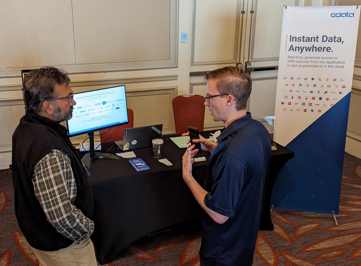 It's not too late to meet up with our CData real-time connectivity experts at #DataSummit Conference in Boston! Drop by to learn how we simplify the way you connect to your enterprise #data.