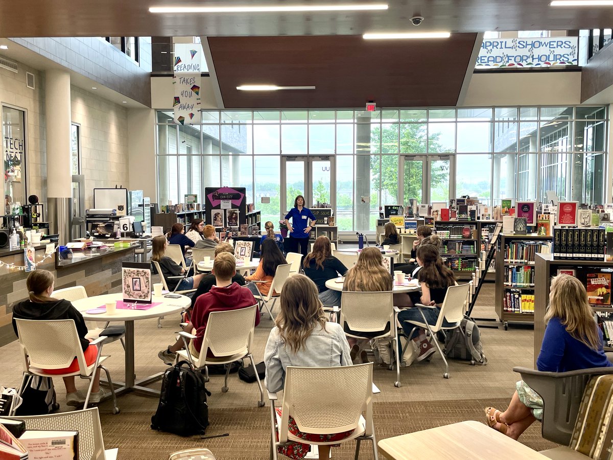 Olathe West Library tweet media