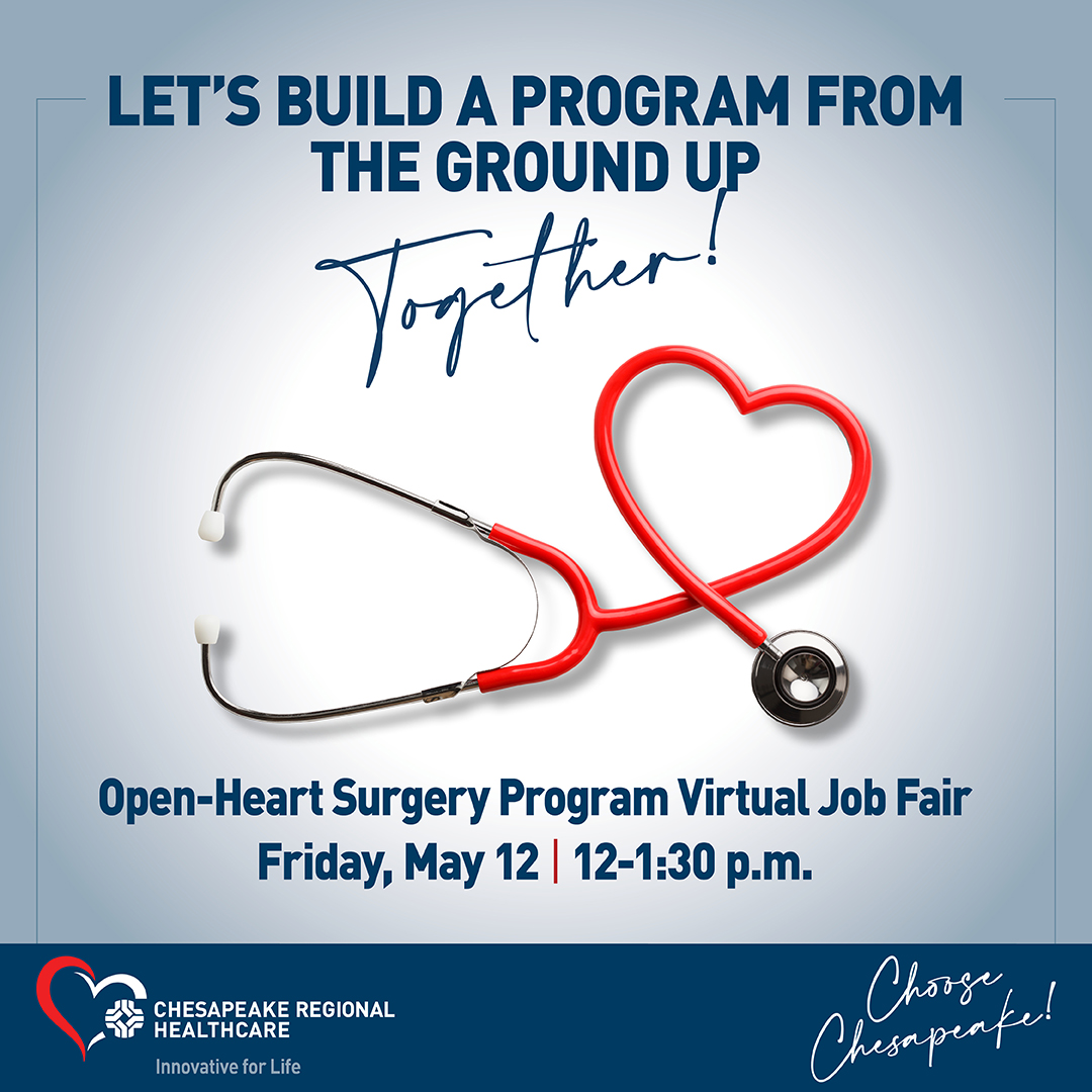 If you are an RN, Surgical Tech, or Surgical Assistant with experience in the cardiothoracic ICU or cardiothoracic OR, we are hosting an Open-Heart Surgery Recruitment Virtual Job Fair!

Register and schedule your time at hubs.la/Q01M_6cV0.