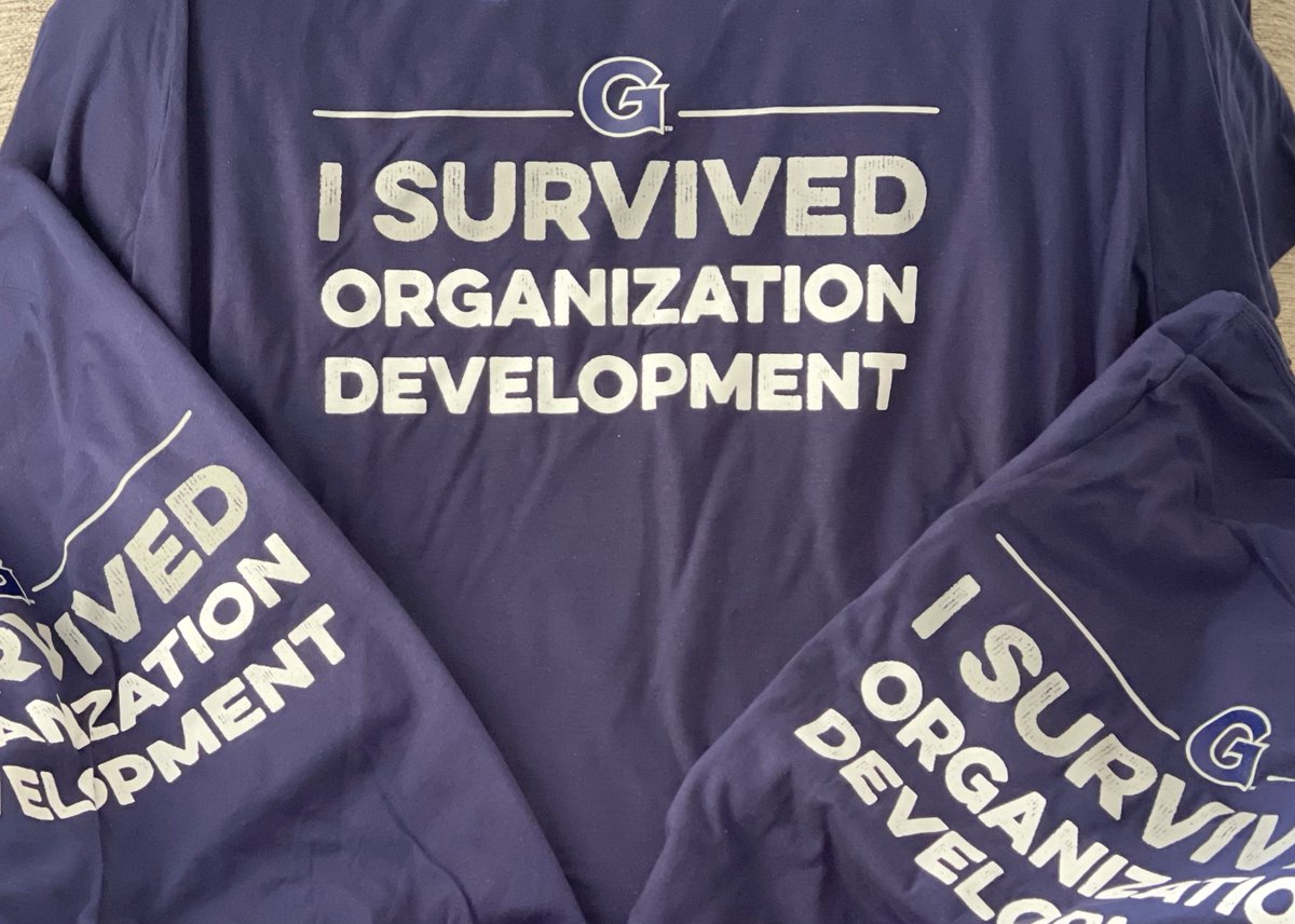 DrEdHasan's tweet image. I'm giving a shoutout to my #organizationdevelopment students at @GeorgetownSCS. Thanks for allowing me to be a part of your academic journey.
You officially "Survived Organization Development" 😀
Thanks to @customink for customizing the shirts.
#HoyaSaxa