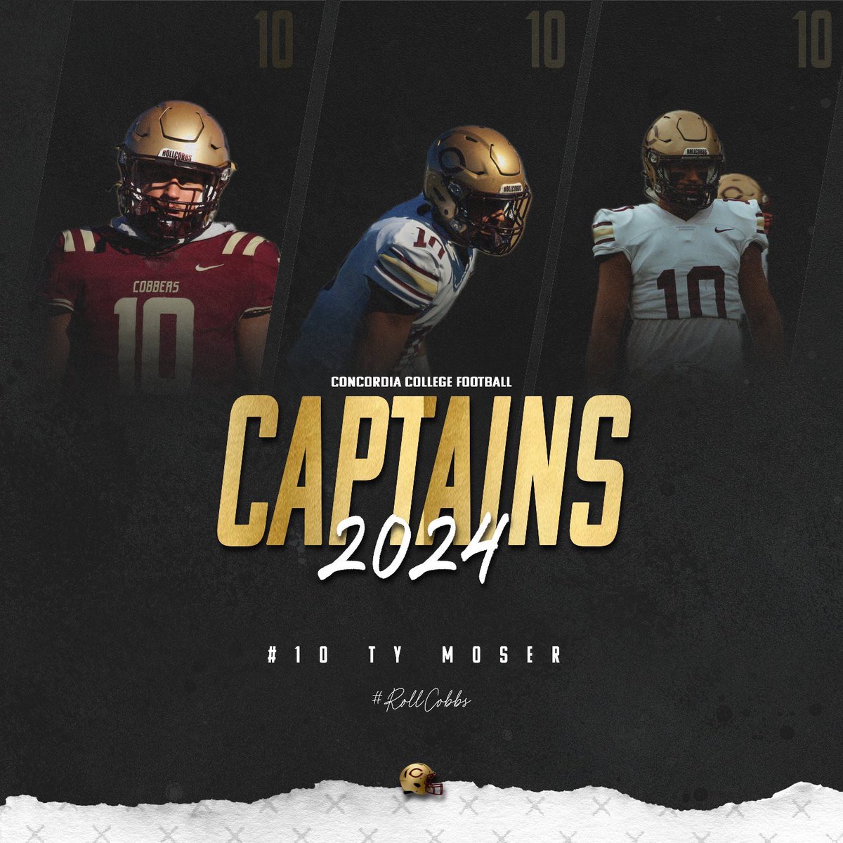 Cobber_Football's tweet photo. 🚨 2024 Cobber Football Captain 🚨 @moser_ty https://t.co/LDThfIq5Mg