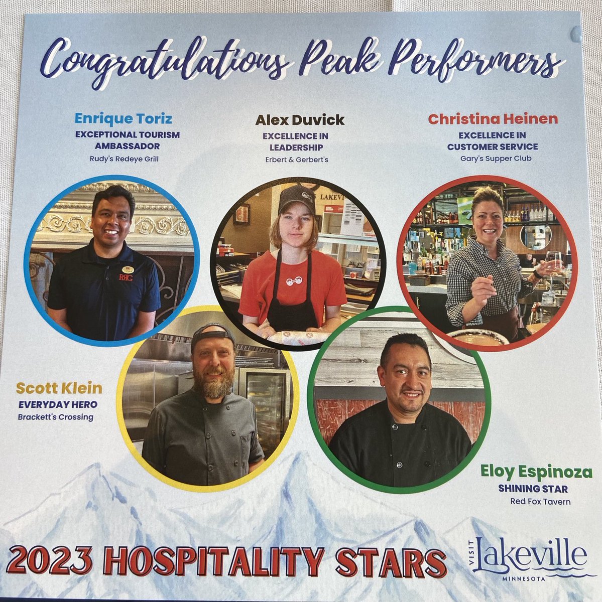 LakevilleMiller's tweet photo. Always a great day when we celebrate @LakevilleChambr and @VisitLakeville Tourism Luncheon. Congrats to today’s award winners and thanks @buckhillmn for hosting. #positionedtothrive https://t.co/rCd8NRFCKJ