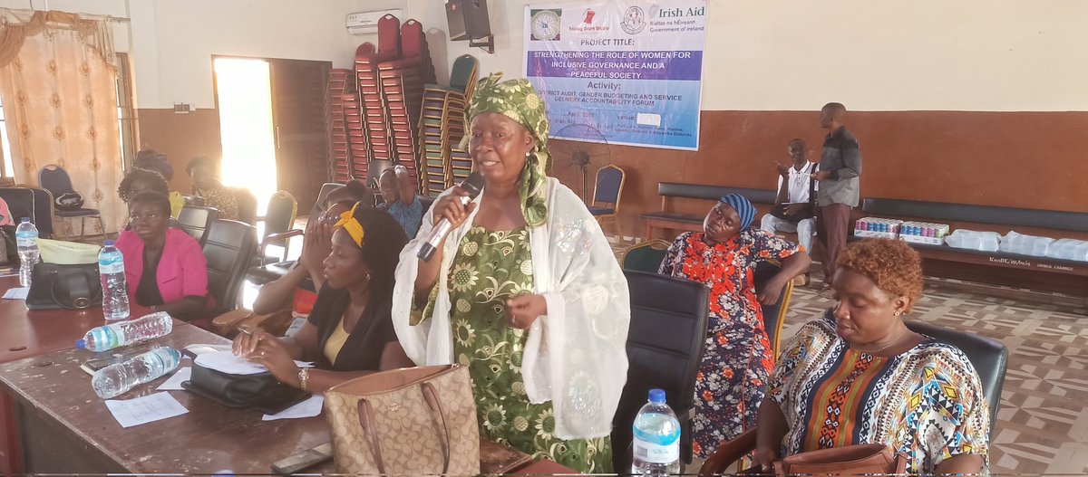 Working with women and CSOs in Port Loko, Kambia, Karene, Tonkolili, Kono, Moyamba and Kenema Districts to improve Public Financial Management accountability, women participation in governance for a peaceful society in Sierra Leone.