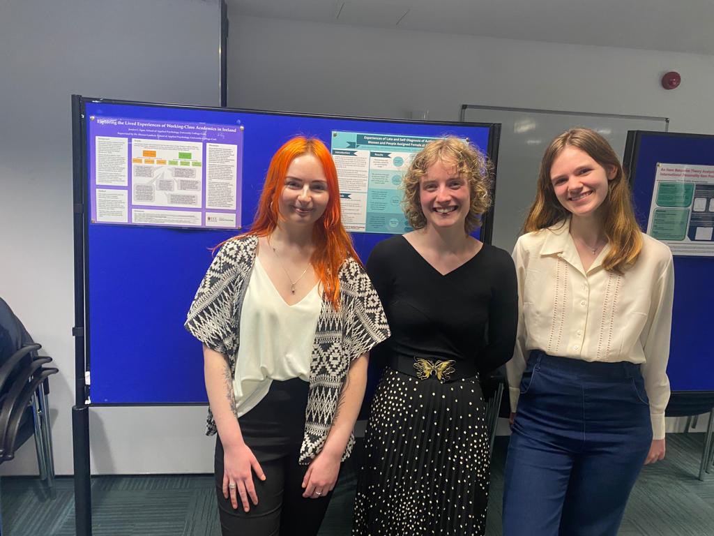 jessicacegan's tweet photo. Enjoyable first day at the PSI Student Conference! @FionaBuckley02 @Ali_WarrenPerry @psych_eire @AppPsychUCC https://t.co/VwFM0g8c6A