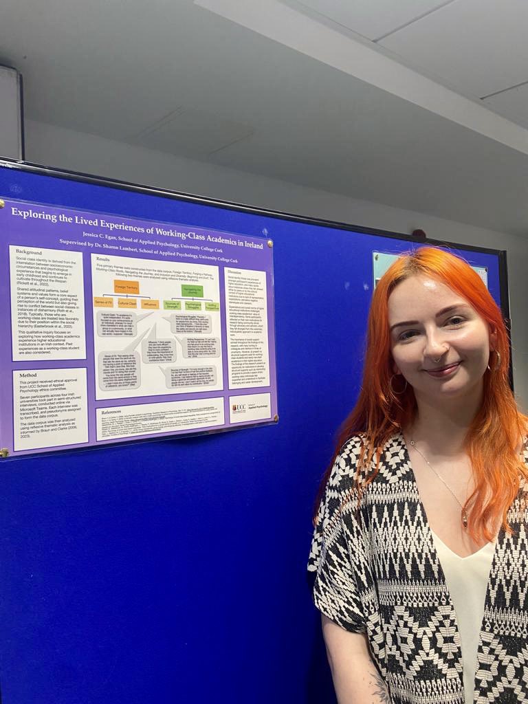 jessicacegan's tweet photo. Enjoyable first day at the PSI Student Conference! @FionaBuckley02 @Ali_WarrenPerry @psych_eire @AppPsychUCC https://t.co/VwFM0g8c6A