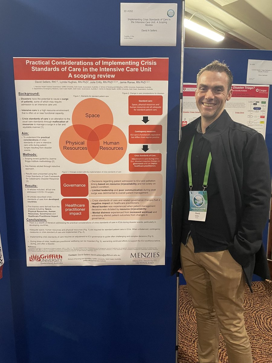 Crisis Standards of Care isn’t only for the ED! <a href="/DaveASellers/">David Sellers</a> gives a review on other areas and resources to consider 🏥 <a href="/WADEM_PDM/">WADEM</a> #WADEM2023