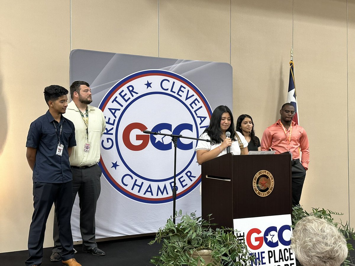 We’re so proud of our amazing CHS Criminal Justice program for being the featured student organization at the Greater Cleveland Chamber of Commerce May Luncheon!! #theClevelandISDway