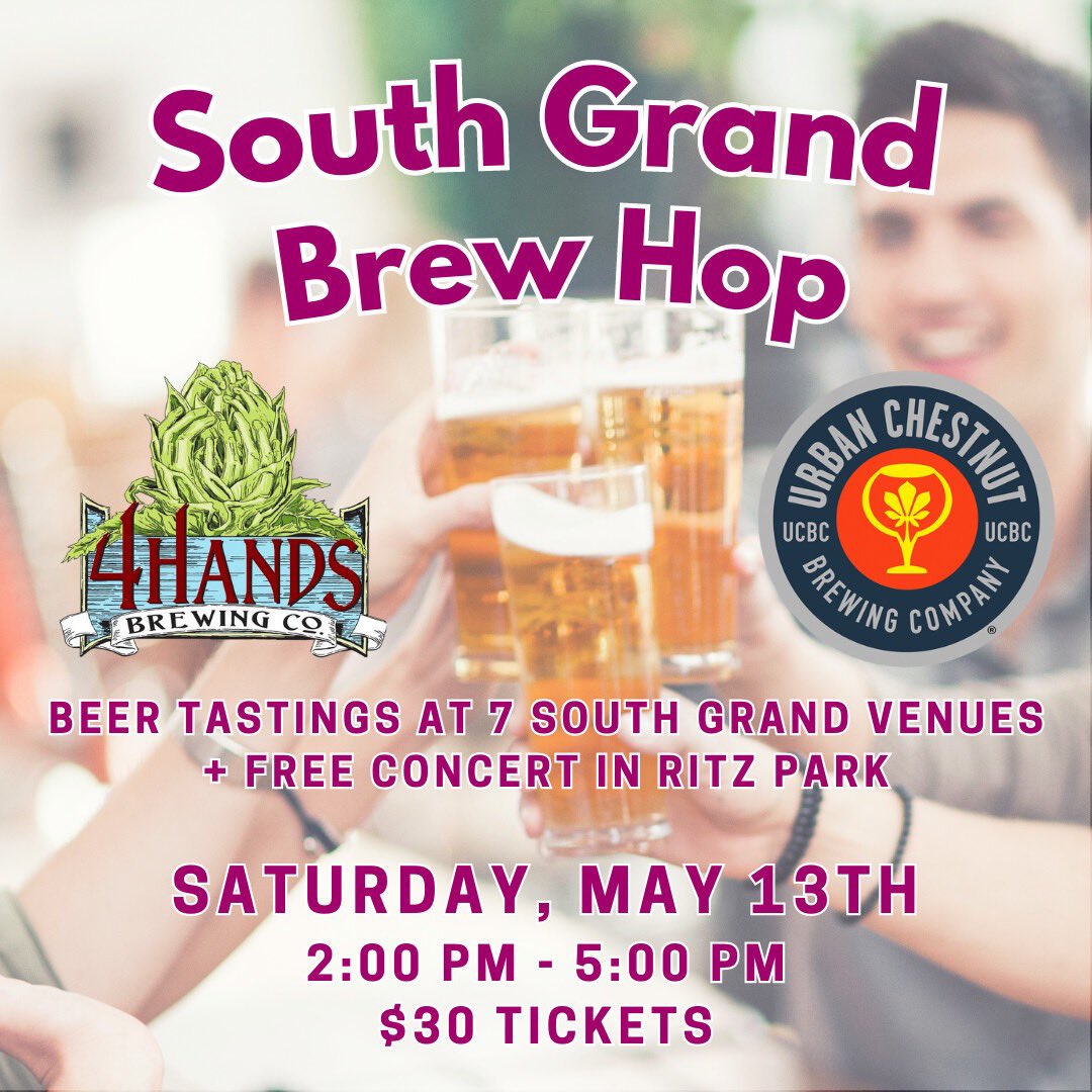 Apotheosis Comics & Lounge (@ASTLComics) on Twitter photo 2023-05-11 17:16:26 Day Drink with us this weekend! This Saturday we have the @SouthGrandSTL Brew Hop where you can visit seven shops & sample beers from @UrbanChestnut and @4HandsBrewingCo! Sunday you can join us on our patio at the Game Lounge for our Patio Opening Party w/@Schlafly Summer Lager! Day Drink with us this weekend! This Saturday we have the @SouthGrandSTL Brew Hop where you can visit seven shops & sample beers from @UrbanChestnut and @4HandsBrewingCo! Sunday you can join us on our patio at the Game Lounge for our Patio Opening Party w/@Schlafly Summer Lager!