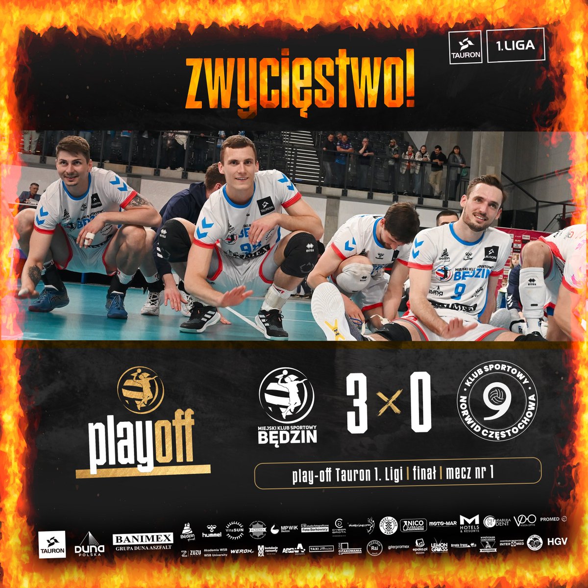 mksbedzinsa's tweet photo. 𝗠𝗢𝗖𝗡𝗘 𝗢𝗧𝗪𝗔𝗥𝗖𝗜𝗘❗💙🤍❤️

25:21 | 25:17 | 25:18

Stan rywalizacji: 1:0 dla MKS-u. https://t.co/3kFXYmnNvy
