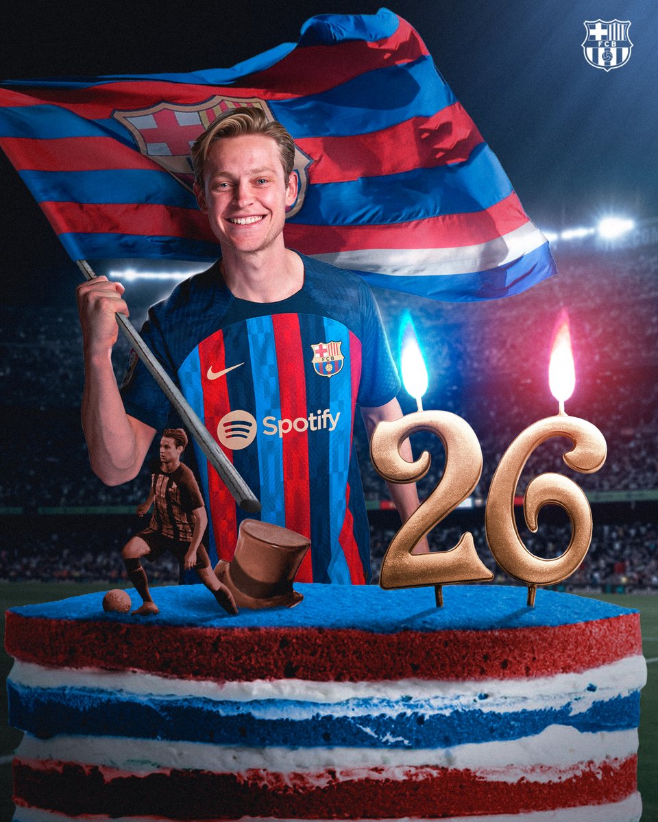 🎂 Happy birthday, Frenkie de Jong! 🥳