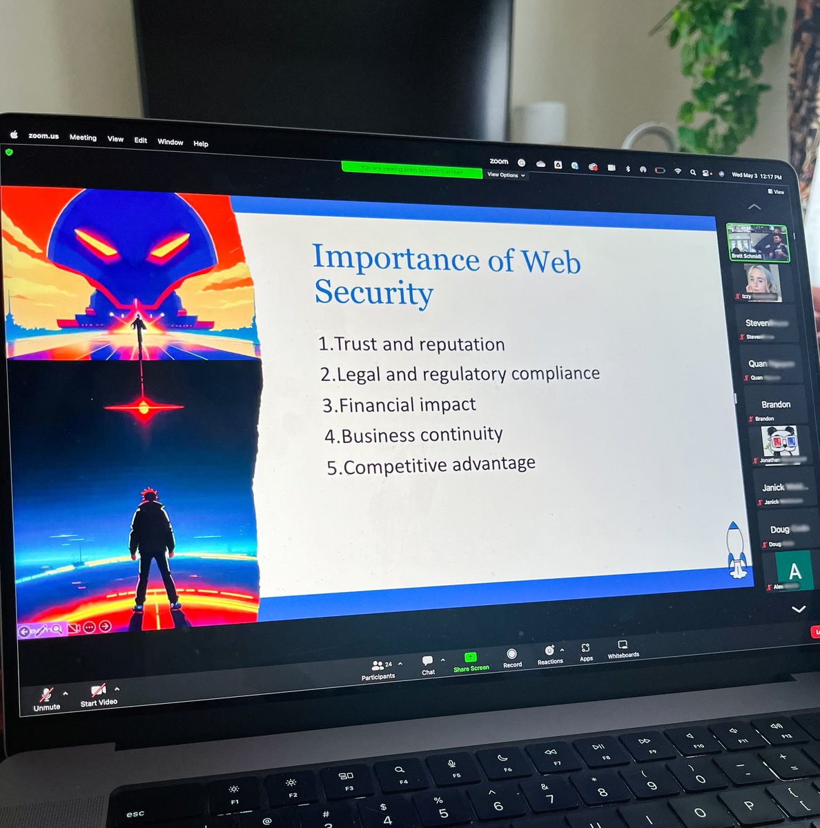 kunzleigh's tweet image. Web security just got a whole lot cooler, thanks to Brett Schmidt, one of our brilliant lead software engineers at KL&amp;amp;A! His recent hybrid lunch and learn session covered web security principles, sharing valuable insights on best practices for secure coding. #WebSecurityTips