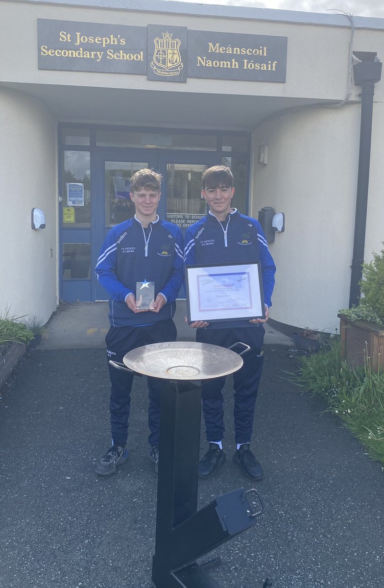 stjosephsrush's tweet photo. Delighted for Leinster winners and All Ireland semi finalists ‘Ryan wok’ keep an eye out for these entrepreneurs 🙌the future is bright 👏👏Congratulations to Ms Blood 🙌@AccessTCD @ceist1 @RushTourism @TYSTJRush https://t.co/rwH28U1R3H