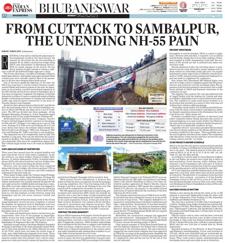 TheHemantRout's tweet photo. The New Indian Express had extensively covered all 4 issues - pending NH projects, unbanked GPs, int'l airport at Puri &amp; Bharat Net Phase II taken up by Odisha CM @Naveen_Odisha with PM @narendramodi. You read it first at @NewIndianXpress @XpressOdisha.
@Siba_TNIE @santwana99 https://t.co/oY21YKAsTa