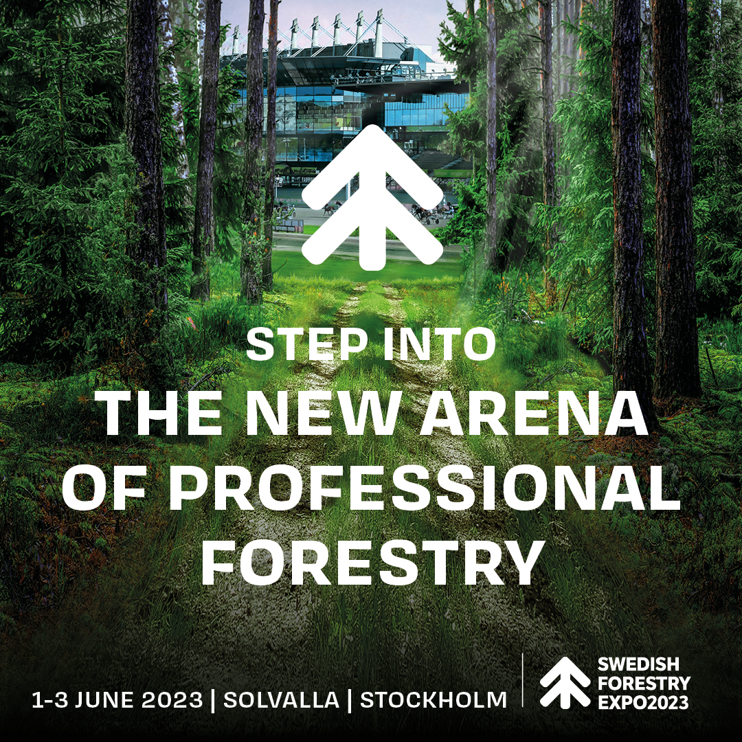 TRMBForestry's tweet photo. The first Swedish Forestry Expo will take place in Stockholm June 1-3, 2023. We will, of course be there together with our Scandinavian partner ForestX.

Book your free ticket here: https://t.co/2i1VJJxA8k

#forestry #connectedforest #swedishforestryexpo #swedishforestryexpo2023 https://t.co/D6qjw6A2vr