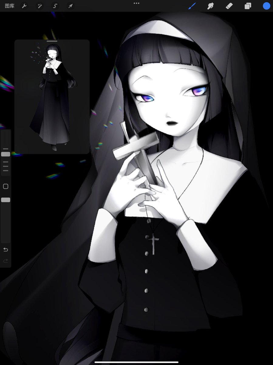 Box_050505's tweet photo. 修女
#CommissionedArt  #Procreate https://t.co/fIWvB28BtW