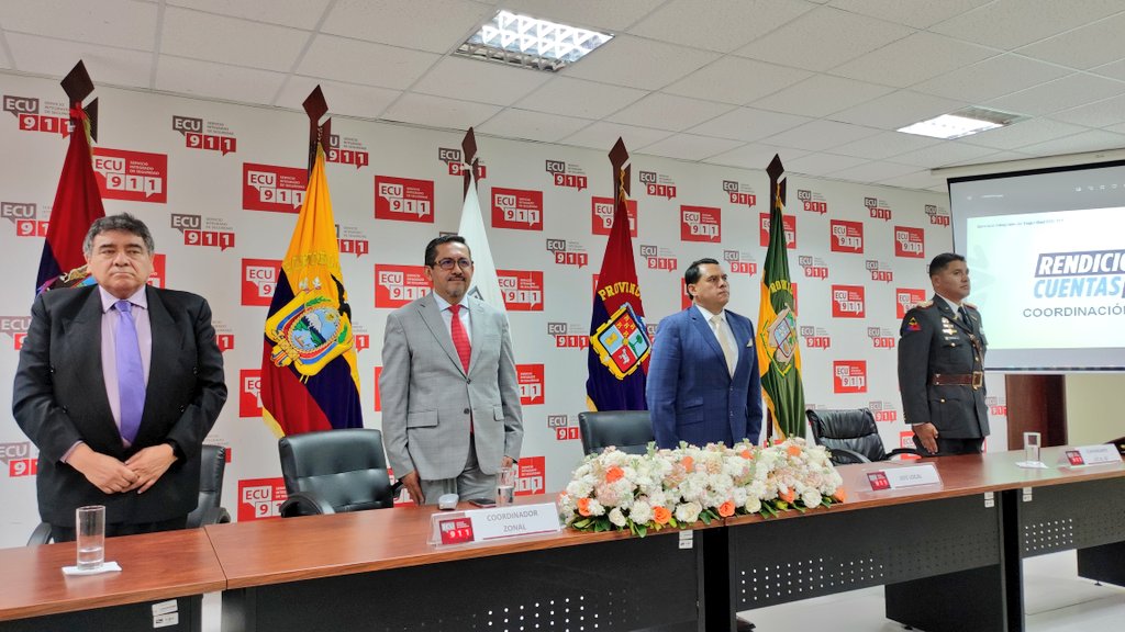 ECU911Ambato's tweet photo. AHORA | Siga la #RendiciónDeCuentas2022 de la Coordinación Zonal 3 del #ECU911 en cumplimiento al mandato constitucional y ciudadano de presentar su informe de gestión operativo y administrativo.

Enlace de la transmisión: https://t.co/3aV1AyrYHP https://t.co/pXBoFIHChR