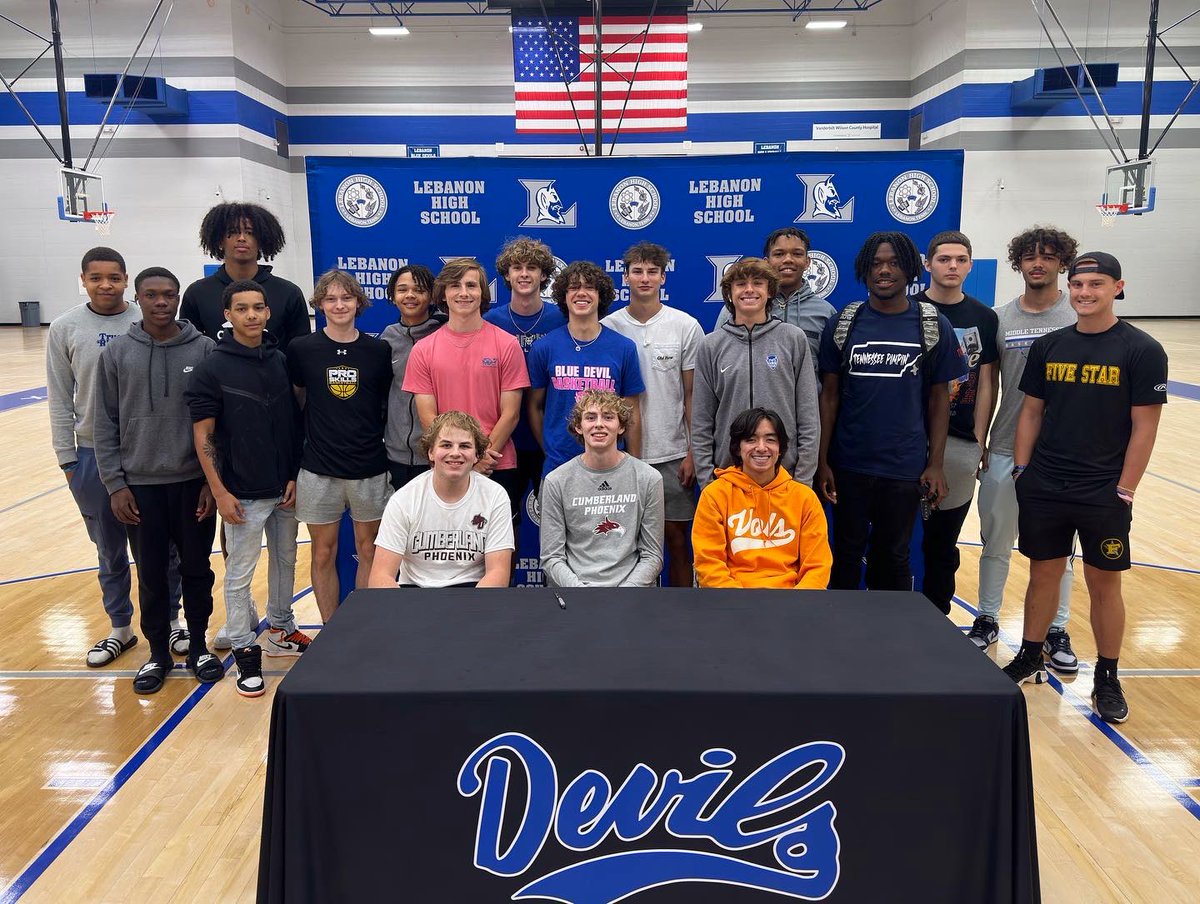 Lebanon Basketball (@lebanonhoops) on Twitter photo Congratulations to our Senior <a href="/Grayson_gal33/">Grayson Galentine</a> for signing today to continue his basketball career and education at Cumberland University! Grayson is the 5th class of 2023 basketball player to sign to play a college sport! Go Phoenix! #NextLevelBlueDevils Congratulations to our Senior <a href="/Grayson_gal33/">Grayson Galentine</a> for signing today to continue his basketball career and education at Cumberland University! Grayson is the 5th class of 2023 basketball player to sign to play a college sport! Go Phoenix! #NextLevelBlueDevils