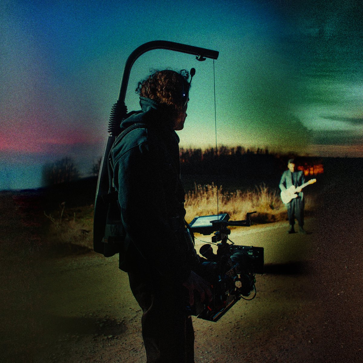 NBThieves's tweet photo. :: On set for 'Overcome'. Poor Price waited on the side of a road for over an hour during this shoot. The RV also broke down multiple times :: https://t.co/2lN8sYrNFC