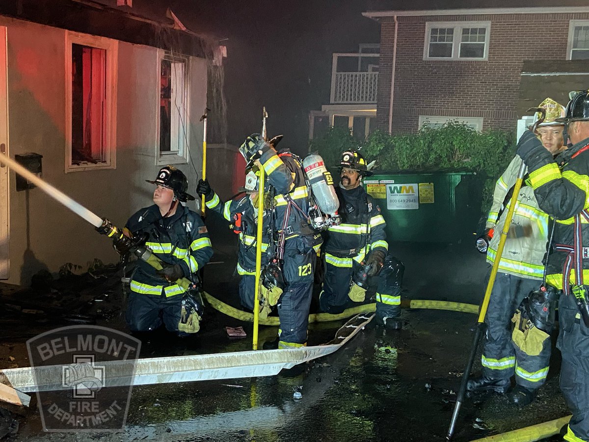 Belmont MA Fire Department on Twitter "Just after midnight, Belmont responded to Arlington on
