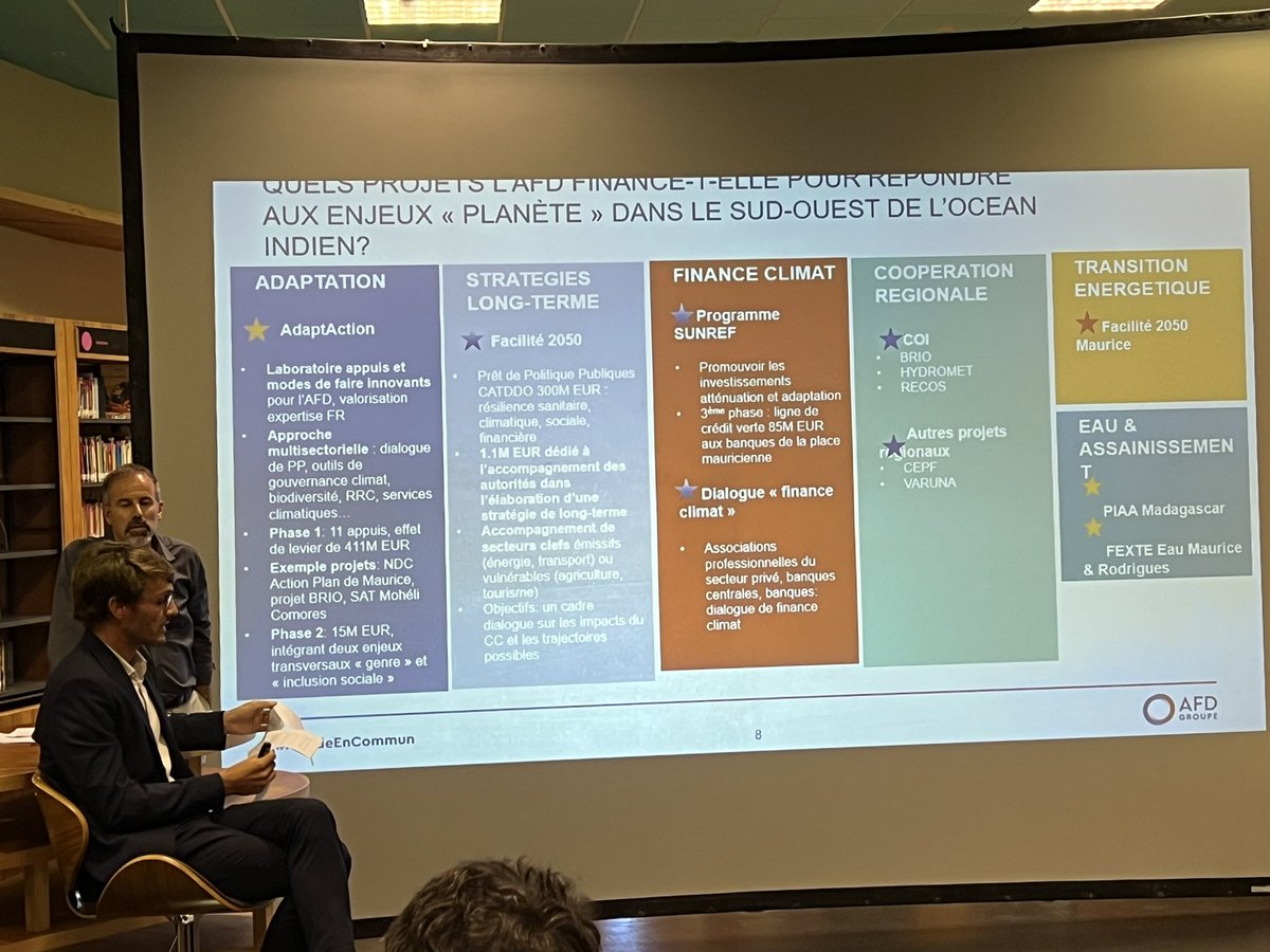 Laetitia Habchi (@laetitiahabchi) on Twitter photo 🇫🇷🇲🇺🏝️🌍 L’agence de PLO mobilisée sur les Enjeux climats & vulnérabilités pour les petits pays insulaires de l’océan indien 🙏🏻🙏🏻🙏🏻 Nicolas Meisel & Hugo Batardy @nicolas_meisel <a href="/AFD_France/">Agence Française de #Développement (AFD) 🇫🇷 🇪🇺</a> <a href="/CTrottmann/">Charles Trottmann</a> <a href="/MBordlaurans/">Mathilde BordLaurans</a> 🇫🇷🇲🇺🏝️🌍 L’agence de PLO mobilisée sur les Enjeux climats & vulnérabilités pour les petits pays insulaires de l’océan indien 🙏🏻🙏🏻🙏🏻 Nicolas Meisel & Hugo Batardy @nicolas_meisel <a href="/AFD_France/">Agence Française de #Développement (AFD) 🇫🇷 🇪🇺</a> <a href="/CTrottmann/">Charles Trottmann</a> <a href="/MBordlaurans/">Mathilde BordLaurans</a>
