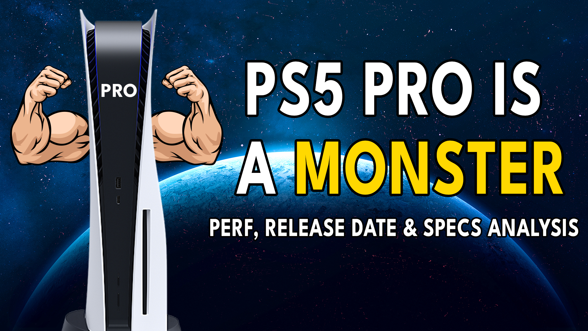 RedGamingTech on X: #Sony #PS5 Pro Is A MONSTER - Performance, Release Date  & Specs ANALYSIS #PS5Pro #Playstation5 #Playstation5Pro #consolegaming    / X