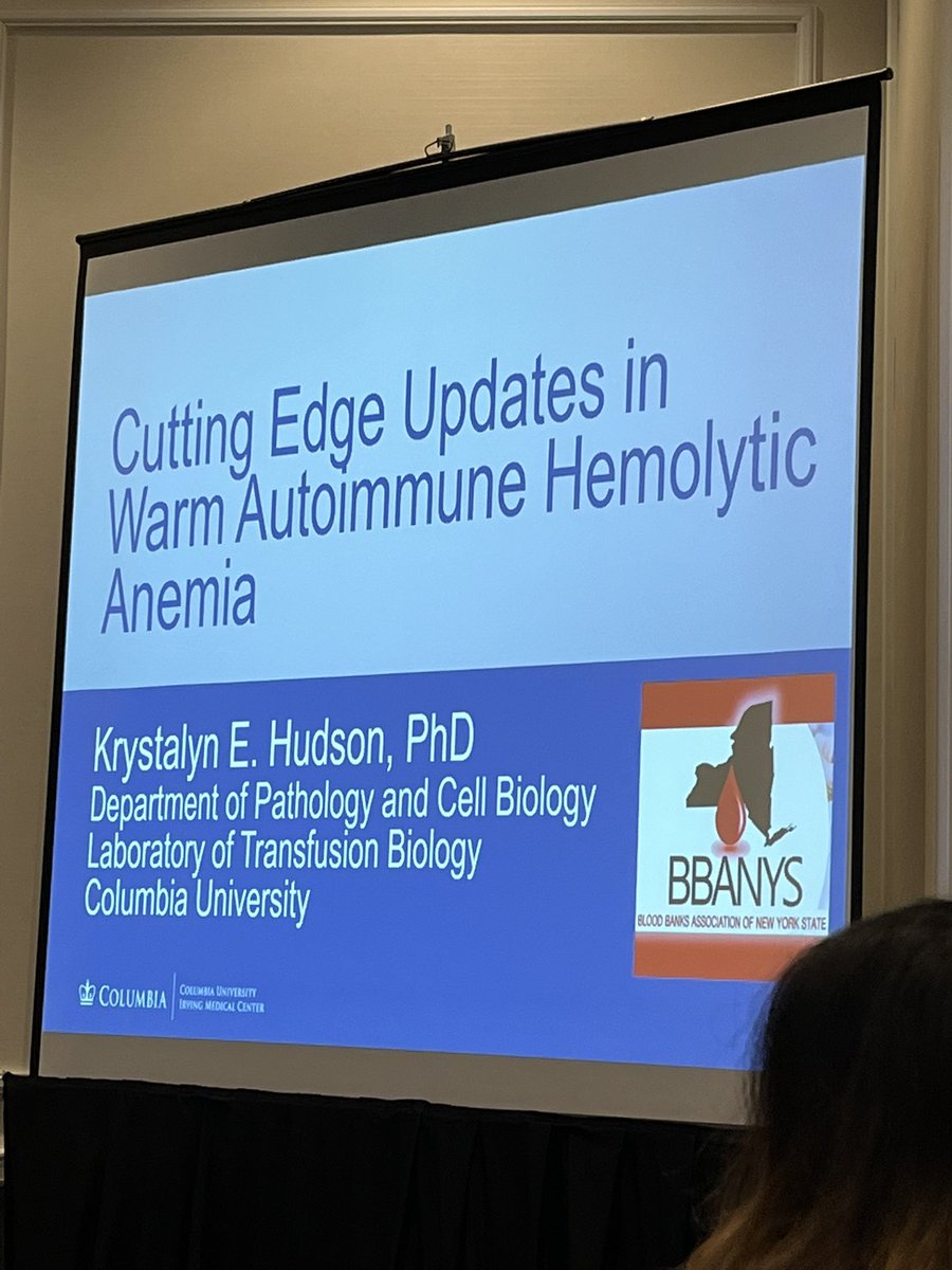 Afternoon session time! #BBANYS #pathology #clinicalpathology #transfusionmedicine #bloodbank #MedTwitter #pathtwitter #LabMedTwitter @BBA_NYS