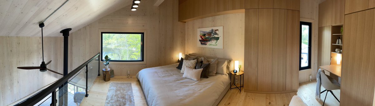 QSBRInnovations's tweet photo. Incredible day @CabnCo show home in Mallorytown with Jackson and the team. Great to see three plus years of work come to fruition. Looking forward to collecting data and analyzing performance. #tinyhome #NetZero #energyefficiency #solar #home https://t.co/Khx3k2k1E9