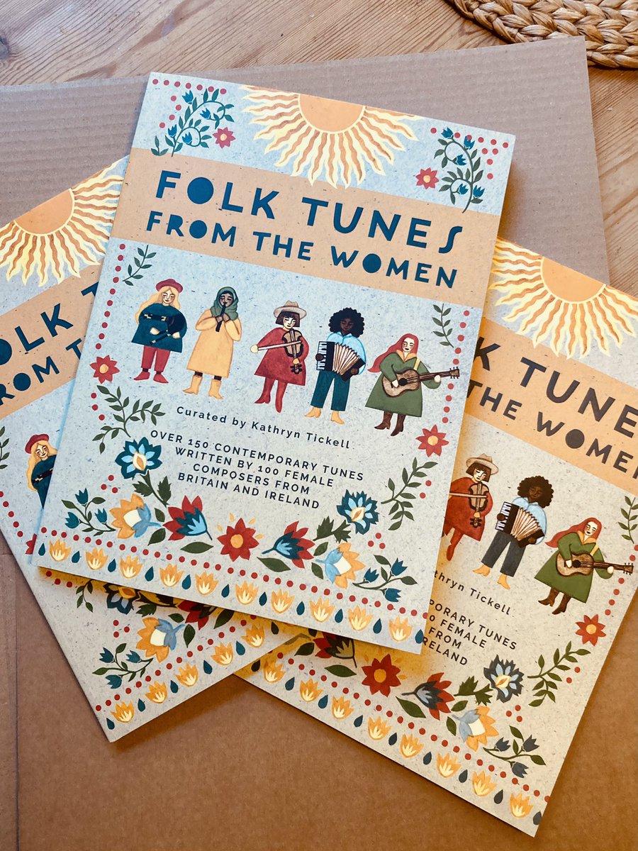 Thrilled to have my copies of #FolkTunesFromTheWomen <a href="/FaberMusic/">Faber Music Publications</a> and to see my hornpipe Mynydd Du alongside so many great tunes. Can’t wait to get playing them all!