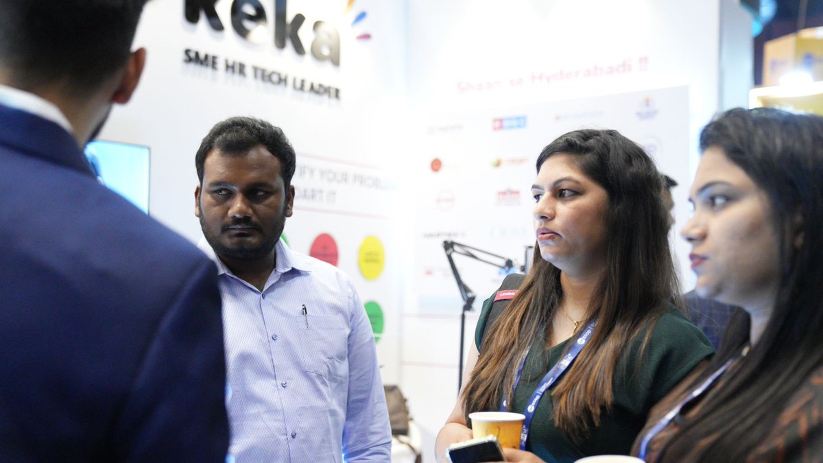 kekahr_official's tweet image. Day 1 at #SHRMTech23 was a blast! We connected with HR Tech enthusiasts, learned from industry experts, and experienced the excitement of the &quot;Quantum Shift.&quot; Day 2, here we come! 🙌

👉Booth No. 26,27
📍HICC Novotel, Hyderabad

#hrtech #quantumshift #kekahr
