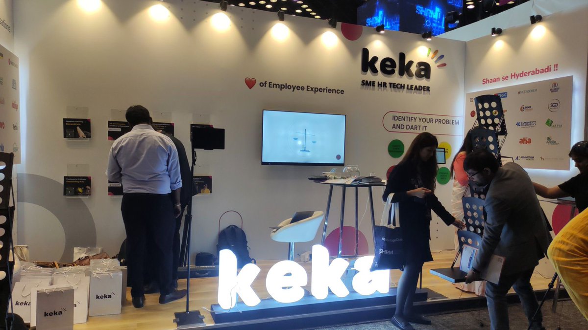 kekahr_official's tweet image. Day 1 at #SHRMTech23 was a blast! We connected with HR Tech enthusiasts, learned from industry experts, and experienced the excitement of the &quot;Quantum Shift.&quot; Day 2, here we come! 🙌

👉Booth No. 26,27
📍HICC Novotel, Hyderabad

#hrtech #quantumshift #kekahr