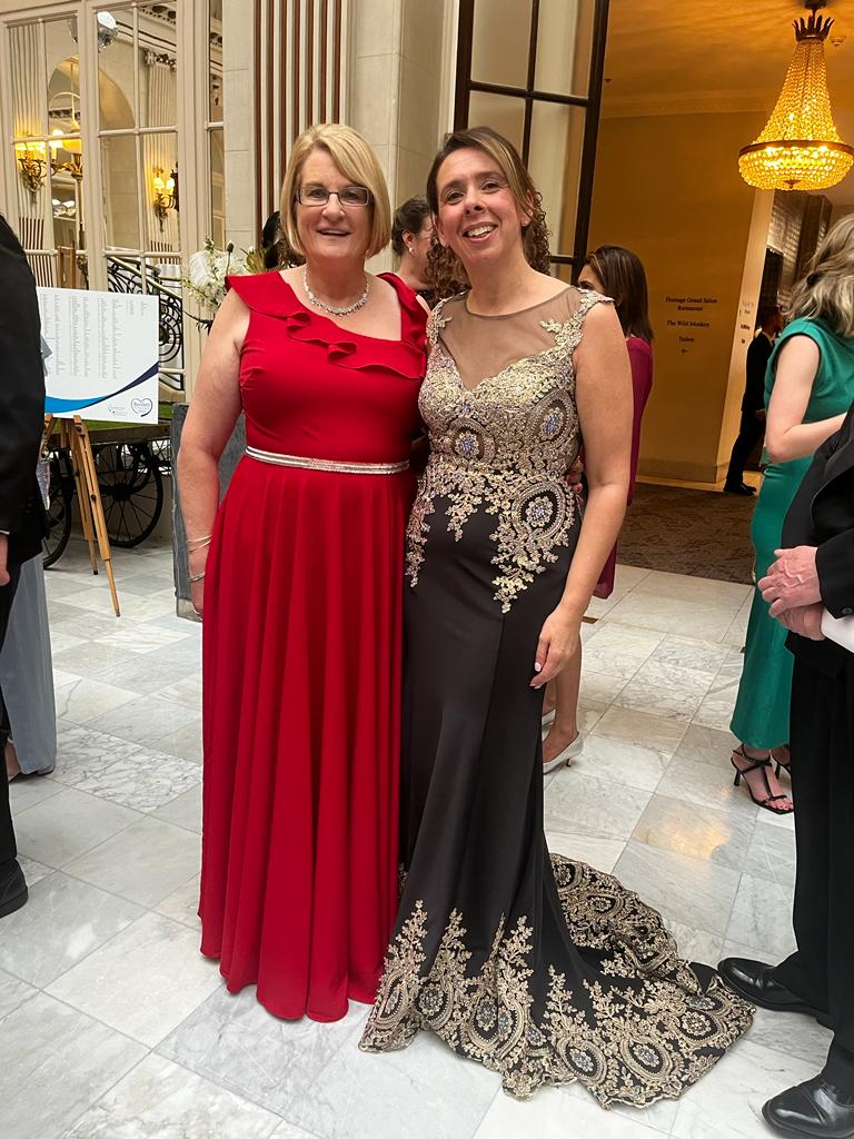 Our CEO, Shirley Baines with the recently appointed Programmes Director of <a href="/NursingNow2020/">Nursing Now Challenge</a>, @ProfessorAisha.

#BurdettAwards