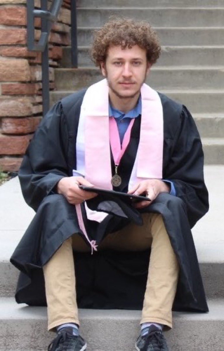 bingus_dingus's tweet photo. So proud of my son graduating today from CU!! @CUBoulder #foreverbuffs #graduation https://t.co/UF2C8T561a